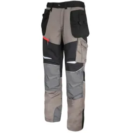 spodnie-monterskie-robocze-slimfit-khaki-lahti-pro