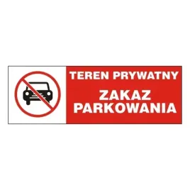 tabliczka-teren-prywatny-zakaz-parkowania-10x29cm