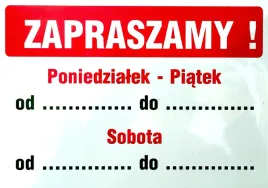 tabliczka-znak-informacyjny-zapraszamy-od-do-25x17