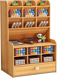 organizer-drewniany-na-dlugopisy-markery-kosmetyki-uniwersalny-elegancki