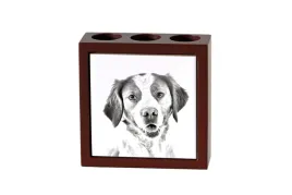 brittany-spaniel-epagneul-breton-stojak-na-dlugopisy-z-psem-organizer-n