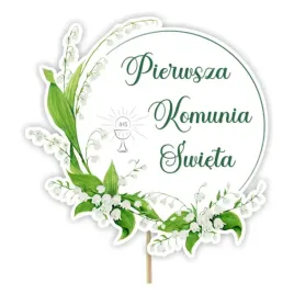 topper-papierowy-komunia-konwalie-20-cm