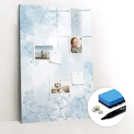 tablica-magnetyczna-szklana-elegancka-gratisy-gabka-szkic-kwiatow-60x90-cm