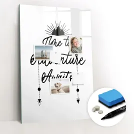 elegancka-tablica-magnetyczna-szklana-na-sciane-gratisy-adventure-60x90-cm