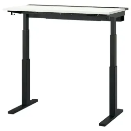 ikea-mittzon-biurko-z-regulacja-wysokosci-120x60cm-elektryczny-bialy-czarny