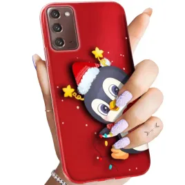 etui-do-samsung-galaxy-note-20-wzory-swieta-christmas-mikolaj-pingwin-case