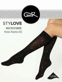 gatta-stylove-02-knee-sock-40den-uni-nero