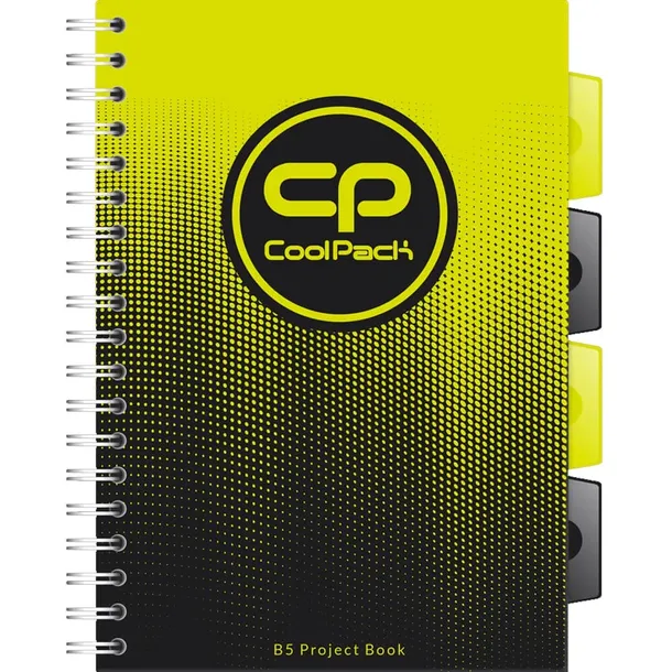 kolozeszyt-b5-coolpack-ombre-gradient-lemon
