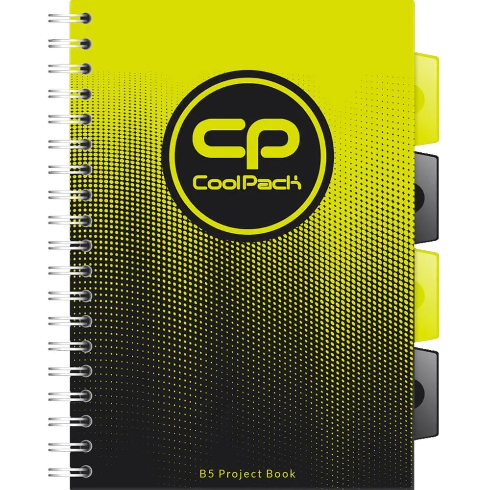 kolozeszyt-b5-coolpack-ombre-gradient-lemon