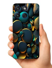 etui-case-do-motorola-edge-70-kamienie-liscie-wzorki
