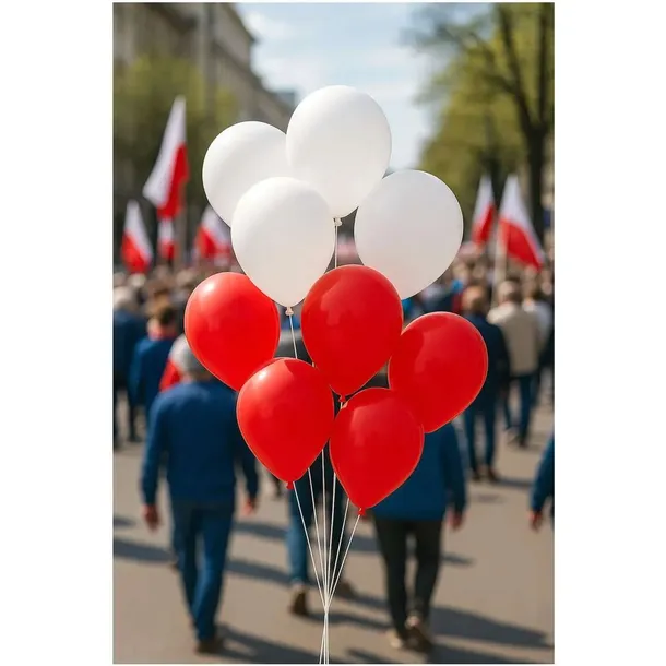 balony-bialo-czerwoni-10-10-szt