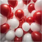 balony-bialo-czerwoni-10-10-szt