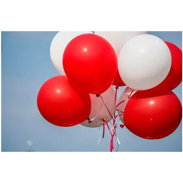 balony-bialo-czerwoni-10-10-szt
