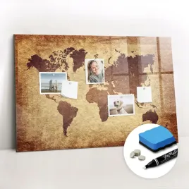 tablica-magnetyczna-suchoscieralna-gratisy-stara-mapa-swiata-90x60-cm
