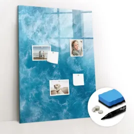 edukacyjna-tablica-magnetyczna-szklana-gratisy-woda-morze-ocean-70x100-cm
