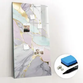 tablica-magnetyczna-szklana-gabka-gratisy-marmur-dekoracyjny-60x120-cm