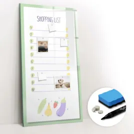 tablica-magnetyczna-elegancka-gratisy-marker-magnesy-lista-zakupow-60x120