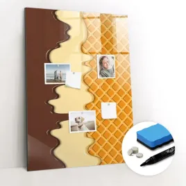 tablica-magnetyczna-suchoscieralna-gratisy-magnesy-lody-z-polewa-70x100-cm