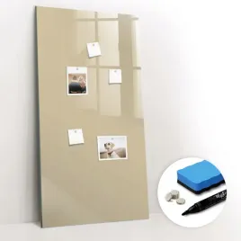 tablica-magnetyczna-szklana-do-domu-gratis-marker-gabka-kolor-bezowy-60x120