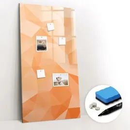 tablica-magnetyczna-szklana-dla-dzieci-gratisy-trojkaty-abstrakcja-60x120
