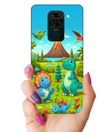etui-case-do-xiaomi-redmi-note-9-liski-dinozaury-zolwie