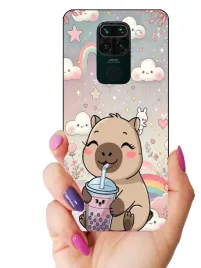 etui-case-do-xiaomi-redmi-note-9-kapibara-kapibary-gryzonie