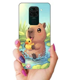 etui-case-do-xiaomi-redmi-note-9-kapibara-kapibary-gryzonie