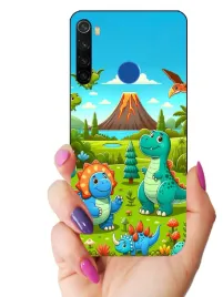 etui-case-do-xiaomi-redmi-note-8-liski-dinozaury-zolwie