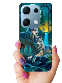 etui-case-do-xiaomi-redmi-note-14s-wilki-wolf-misie