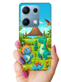 etui-case-do-xiaomi-redmi-note-14s-liski-dinozaury-zolwie
