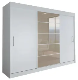 szafa-milan-3d-220-cm-biala-1x-lacobel-cappucino-z-uchwytem