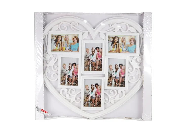 ramka-serce-na-6-zdjec-504737-kolor-bialy