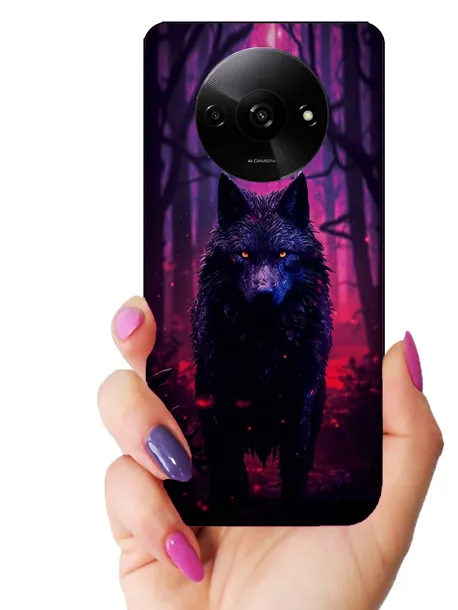 etui-case-do-xiaomi-redmi-a3-wilki-wolf-misie