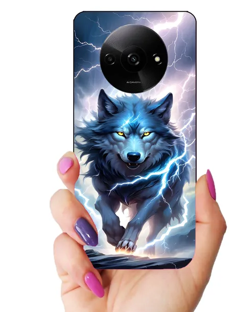 etui-case-do-xiaomi-redmi-a3-wilki-wolf-misie