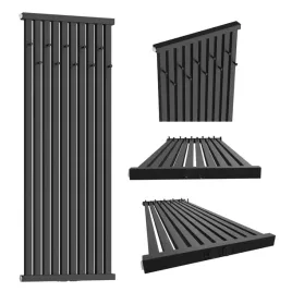 grzejnik-dekoracyjny-z-wieszakami-radiator-hook-180x46-czarna-struktura