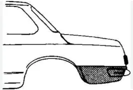 bmw-e6-e10-reperaturka-dolna-blotnika-prawy-tyl-66-77-austria