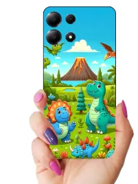 etui-case-do-xiaomi-redmi-note-13-5g-liski-dinozaury-zolwie