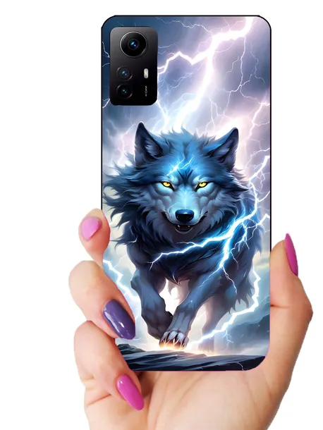 etui-case-do-xiaomi-redmi-note-12s-wilki-wolf-misie