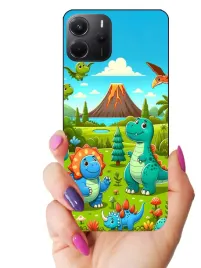 etui-case-do-xiaomi-redmi-note-14-5g-liski-dinozaury-zolwie