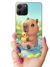 etui-case-do-xiaomi-redmi-note-14-kapibara-kapibary-gryzonie