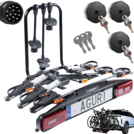bagaznik-rowerowy-na-hak-aguri-active-bike-pro-3-13-pin-silver-zamykany