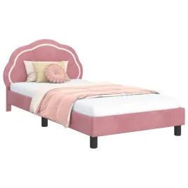 lozko-dzieciece-z-rama-i-zaglowkiem-rozowy-90-x-200-cm-aksamit