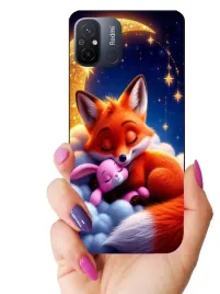 etui-case-do-xiaomi-redmi-12c-liski-dinozaury-zolwie