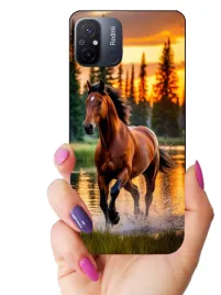 etui-case-do-xiaomi-redmi-12c-konie-koniki-horse