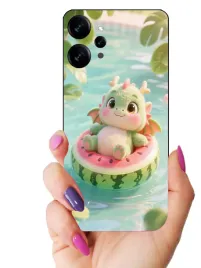 etui-case-do-xiaomi-redmi-12-liski-dinozaury-zolwie