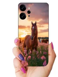 etui-case-do-xiaomi-redmi-12-konie-koniki-horse