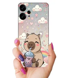 etui-case-do-xiaomi-redmi-12-kapibara-kapibary-gryzonie