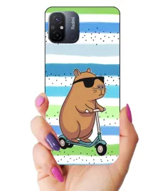 etui-case-do-xiaomi-redmi-12c-kapibara-kapibary-gryzonie