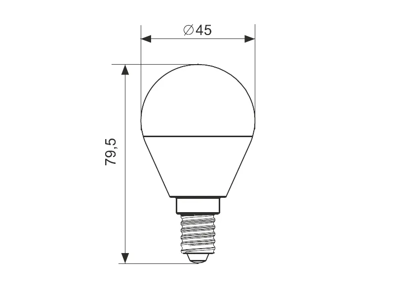 zarowka-led-e14-b45-5w-4500k-max-led-stan-nowy