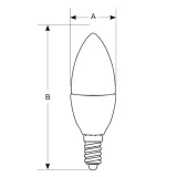 zarowka-led-e14-6w-3000k-sw-kobi-stan-nowy